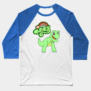 My Little T rex Baseball T-Shirt